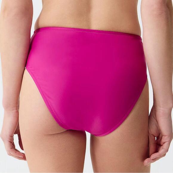 J.Crew Hallie Bikini Bottom High Waist BM642 PK0045 Small - Picture 2 of 6